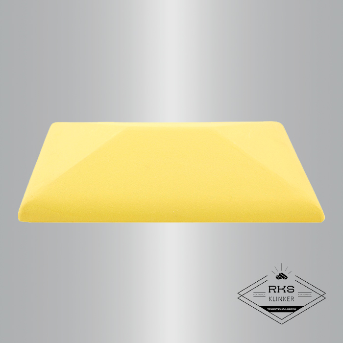 Клинкерный колпак на столб ZG Clinker, СР 300х425 мм, жёлтый в Симферополе